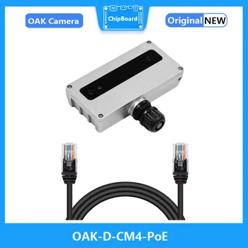 OAK-D-CM4-POE Помещение за машинно зрение OpenCV Място за по-задълбочено проучване на изкуствения интелект РОС Робот Raspberry Pi Изображение 2