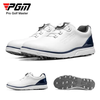 PGM Мъжки обувки За голф, Ремък С дръжка, Нескользящие Водоустойчив Мъжки Спортни обувки, Маратонки XZ261