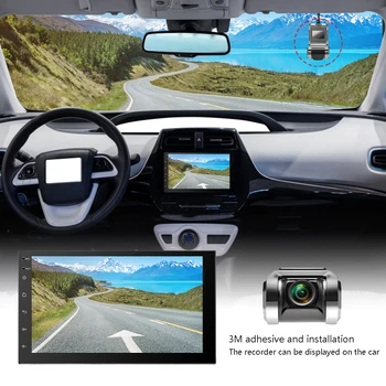 Podofo Dash Cam ADAS Автомобилен Видеорекордер ADAS един dashcam DVRS на Видео HD 720P USB TF Карта 16G/32G Авторегистратор за Android Мултимедиен Плеър DVD Изображение 2