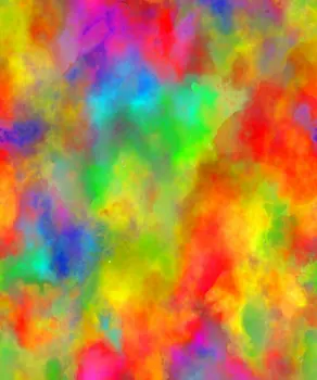 rainbow цветен дим, Многоцветни облаци, Размывающий фон, полиестерна или винил плат, Висококачествен Компютърен печат, монтиран на стената фон