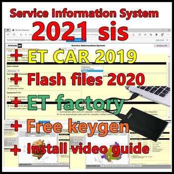 STW ШИС 2021 Пълно обслужване Caterpillar + ET CAT 2019 keygen + Flash-файлове 2020 + Фабрична този keygen + инсталационен видео Котка в 500GHDD