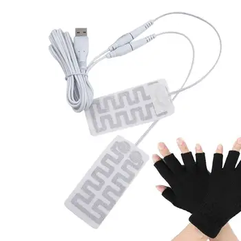 USB Нагревательная филм Зимни електрически ръкавици притопляне на Електрическа нагревательная филм Топло за ръце Топло за нагряване
