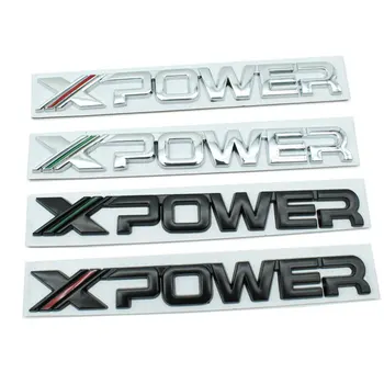 X-POWER е Подходящ за метални етикети, инсталирана на X-POWER MG, за декорация на корпуса MG5 Скорпион 6 PHEV, на страничния етикети, на гърба на етикета на опашката.
