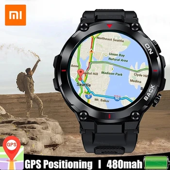 XM-Mijia най-Новите Мъжки GPS Умни Часовници, Спортни Фитнес гривна, за Напомняне, За да се Обадите, сърдечната честота, Кръвното Налягане, Умни Часовници Android и IOS