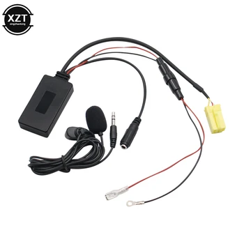 Авто аудио система Hi-Fi Bluetooth Кабел Адаптер за Микрофон MIC AUX IN Музика за Fiat Alfa Benz, SMART 451 Автомобилен Bluetooth, Музикален плейър Изображение 2