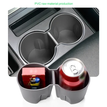 Авто Централна кутия за съхранение на управление на Притежателя чаша вода за Mitsubishi Pajero MK2 2007-2020 Аксесоари Изображение 2
