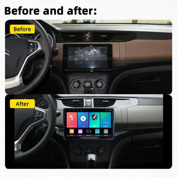 Автомагнитола Android 2 Din за Citroen C4L 2019 2020 WIFI GPS Навигация FM Автомобилен мултимедиен плеър Главното устройство Авторадио Carplay Auto Изображение 2