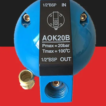 Автоматичен Дренаж Филтър AOK20B Въздушен Компресор Автоматично Водосточни Вентил, Сферичен Дренажна Клапа Изображение 2