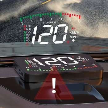 Автоматичен централен дисплей OBD2, автоэлектроника, проектор HUD, автомобил скоростомер, директна доставка Изображение 2