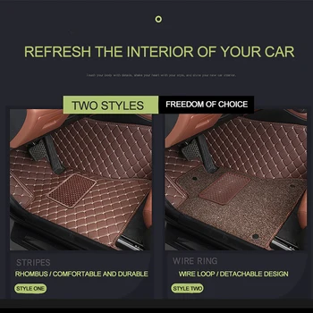 Автомобилни постелки YOGOOGE по поръчка за Honda CRV CR-V, автоаксесоари, килим за краката Изображение 2