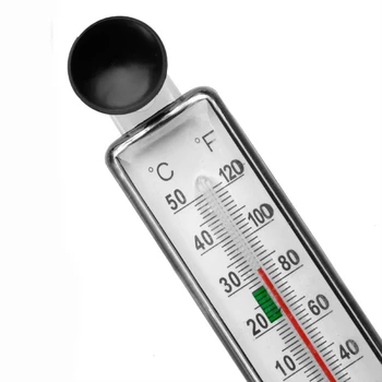 Аквариумный термометър Цифров водоустойчив за определяне на температурата в аквариума, издънка за по-удобно четене на температурата в терариуми за влечуги