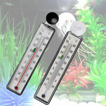 Аквариумный термометър Цифров водоустойчив за определяне на температурата в аквариума, издънка за по-удобно четене на температурата в терариуми за влечуги Изображение 2