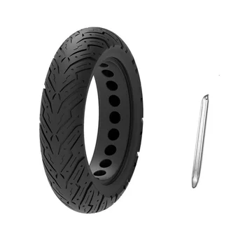 Амортизирующая гума гумата е здрава гума за скутер, антивзрывная гума, плътна гума за електрически скутер Ninebot Max G30, черна