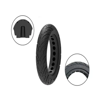 Амортизирующая гума гумата е здрава гума за скутер, антивзрывная гума, плътна гума за електрически скутер Ninebot Max G30, черна Изображение 2