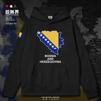 Босна Националната карта на Босна и Херцеговина, мъжки блузи, мъжки ежедневни зимни дрехи с принтом, мъжки нови дрехи есен-зима