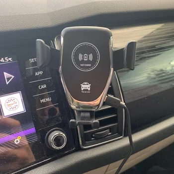 БЪРЗО Безжично Зарядно за Кола с Мощност 10 W С Монтиране На отдушник За Телефон Ford Focus Fusion Escort Kuga Ecosport Fiesta Falcon EDGE/Explorer