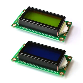 Гореща разпродажба 8 x 2 LCD модул с 0802-символен дисплей син или зелен цвят