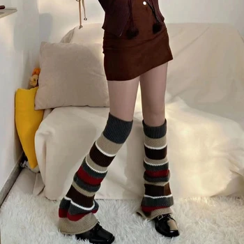 Дамски Възли Дълги Чорапи, Гамаши В Готически стил Harajuku Boot Socks