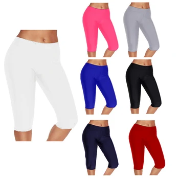 Дамски панталони, спортни тесни панталони, панталони капри, висока еластичност, ежедневни прости универсални дамски панталони, удобни дишащи панталони Asic