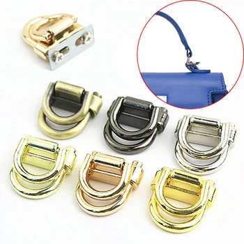 Двойна D-пръстени, тока за колан на вътрешната ширина, метална полукръгла форма за колан за чанти, портмонета, Аксесоари за чанти със собствените си ръце