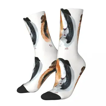 Дрехи, Чорапи с морски свинете Мъжки Дамски Зимни чорапи с принтом