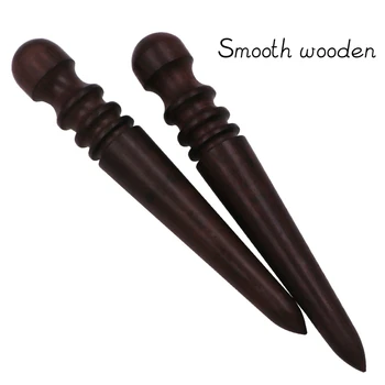 Дървена опесъчаване пръчица от сандалово дърво, НАПРАВИ си сам кожена опесъчаване пръчка за полиране на ръбовете на пръчка за шлайфане на кожа пръчка за шлайфане на кожа инструмент
