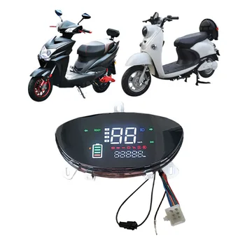 Електрически Велосипед LCD Дисплей Панел за Управление на Двигателя Екран за измерване на скоростта 48-72 В E-Bike Аксесоари За Електрически Велосипеди И Скутери