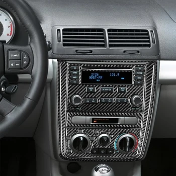 За Chevrolet Cobalt 2005-2010 Аксесоари за Интериора на колата е от въглеродни влакна Централното управление на Климатик Радиопанель Довършителни стикер Изображение 2