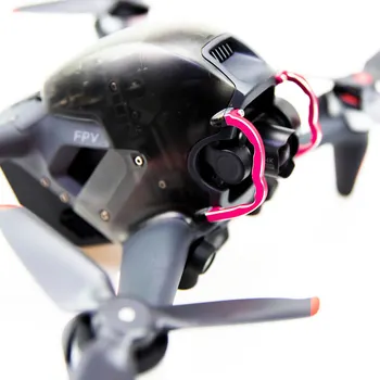 за DJI FPV Combo Drone Gimbal Помещение Броня Защита От падане Преносим Защитен Планк Защита От сблъсък Алуминиева Сплав за FPV Аксесоар Изображение 2