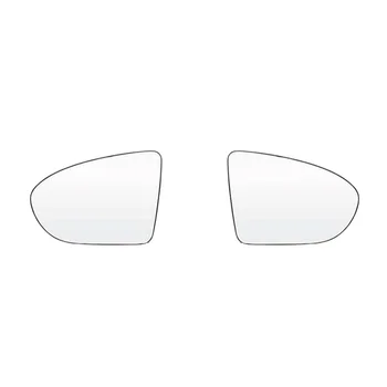 За Nissan Qashqai Dualis 2007-2014 Лявото, на дясното странично огледало за обратно виждане с подгряване Изпъкнали задния панел за обратно виждане