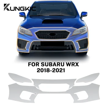 за Subaru WRX 2018 2019 2020 2021 Автомобили невидим Прозрачен филм за тяло от TPU, Врати, Етикет в предната Броня, Аксесоари за багажника
