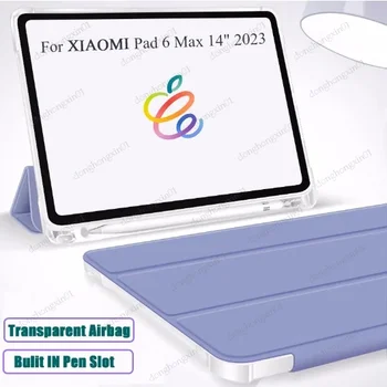 За Xiaomi Pad 6 Max 14 2023 Mi Pad 6 6 Pro 2023 Pad 5 Pro с Притежател на Молив Калъф за Redmi Pad SE Pad 10.61