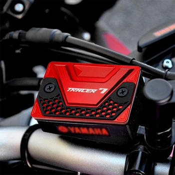 За Yamaha TRACER 7/GT 2021 22 TRACER 7GT защита на предната, задната спирачна течност мотоциклет защита на капачката на резервоара на главния спирачен Изображение 2