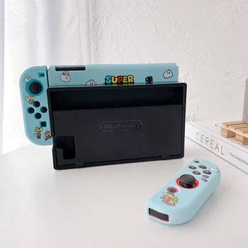 За корпуса на Nintendo Switch Аксесоари Switch NS Отделна защитна обвивка Аниме Кавайный калъф за аксесоари Switch Конзолни игри Изображение 2