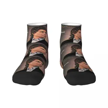 Забавни Мъжки Чорапи За Певица на Фламенко Camaron De La Isla, Чорапи, рокли Унисекс, Дишащи Топли Чорапи с 3D Принтом Island Военната Crew Socks