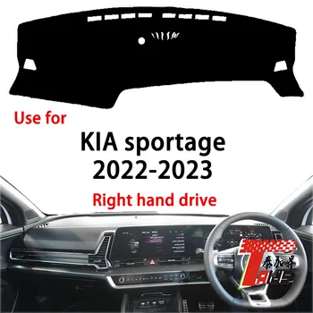Заводска фланелевая покриване на арматурното табло на автомобила с с особено право на горивото TAIJS за KIA Sportage 2022 2023 с с особено право на горивото