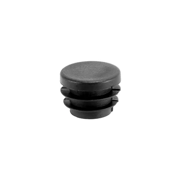 Заглушающие челни мъничета Кръгла капачка за тръба с диаметър от 19 мм 100 бр Черен Изображение 2