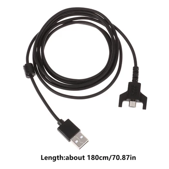 Здрав USB-кабел за зареждане, кабел за мишка, кабели за мишка игри на LG G403 / G903 / G703 / G900 GPW, кабел за слушалки Изображение 2