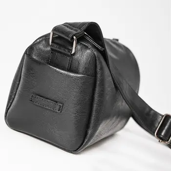 Износостойкая мъжка чанта през рамо, водоустойчив многослойни чанти за рамо, мъжка чанта на едно рамо с регулируема лента за почивка Изображение 2