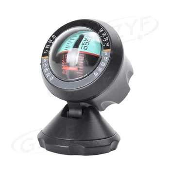 Индикатор за наклона на автомобила, измерване на наклон на изкачване и спускане, универсален за повечето автомобили Изображение 2