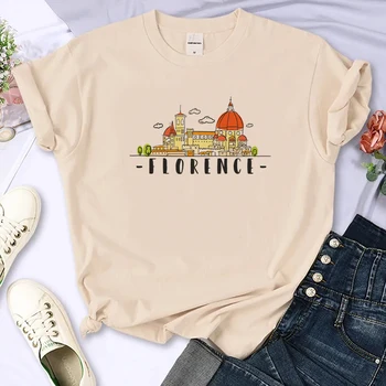 Италианската тениска, дамска лятна риза, дамски дизайнерски дрехи аниме y2k