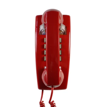 Кабелен стенен телефон, аналогов телефон с кабел, Ретро Стенен телефони, Старият антикварен телефон, домашен телефон, хотелски телефон