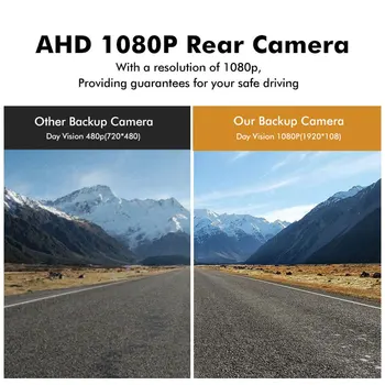 Камера за обратно виждане на автомобила 1080P За Audi A6 S6 RS6 C6 2005-2009 A8 S8 2002-2009 A3/S38P 2003-2009 A4 B7 2004-2007 Автомобилен Монитор Изображение 2