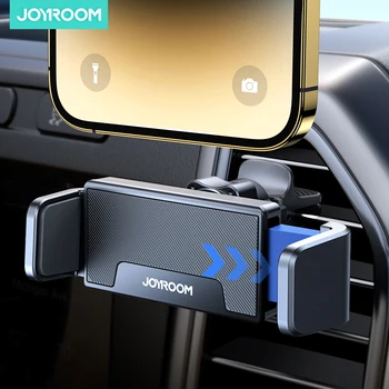 Кола за телефон Joyroom, подобрени отдушник, Универсално закрепване за по-големите телефони и дебели седалките, удобно закрепване за мини-телефон без помощта на ръцете за кола