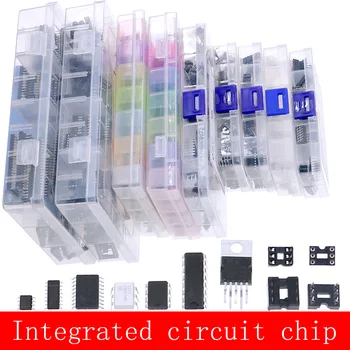 Комплект чипове интегрални схеми IC Набор от контакти IC 4000 4500 74HC 74LS Обичайната серия чипове CMOS Логика