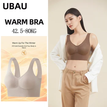 Корейското бельо UBAU, дамско бельо 2023, топлинни блузи, дамско бельо, сутиени, топ, жилетка, Луксозно Дамско зимно бельо