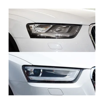 Корпус дясната фарове на автомобил, лампа, прозрачна капачка за обектива, капачка фарове за Audi Q3 2010-2015 Изображение 2