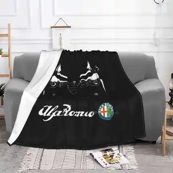 Креативен дизайн без име, удобно, топло фланелевое одеяло, автомобил на Alfa Romeo Milano, Alfa Romeo Milano, Alfa Romeo Classic, Alfa Изображение 2
