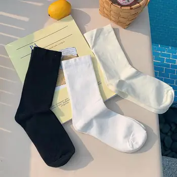 Леки чорапи Памучни Чорапи-Меки мини Есенни и Зимни Чорапи със защита на глезените Висока еластичност на 2 чифта за топлина