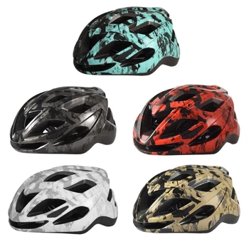 Лесен велосипеден шлем за възрастни, велосипеден шлем за пътниците, велосипеден шлем с лека каска за планински велосипеди за мъже и жени